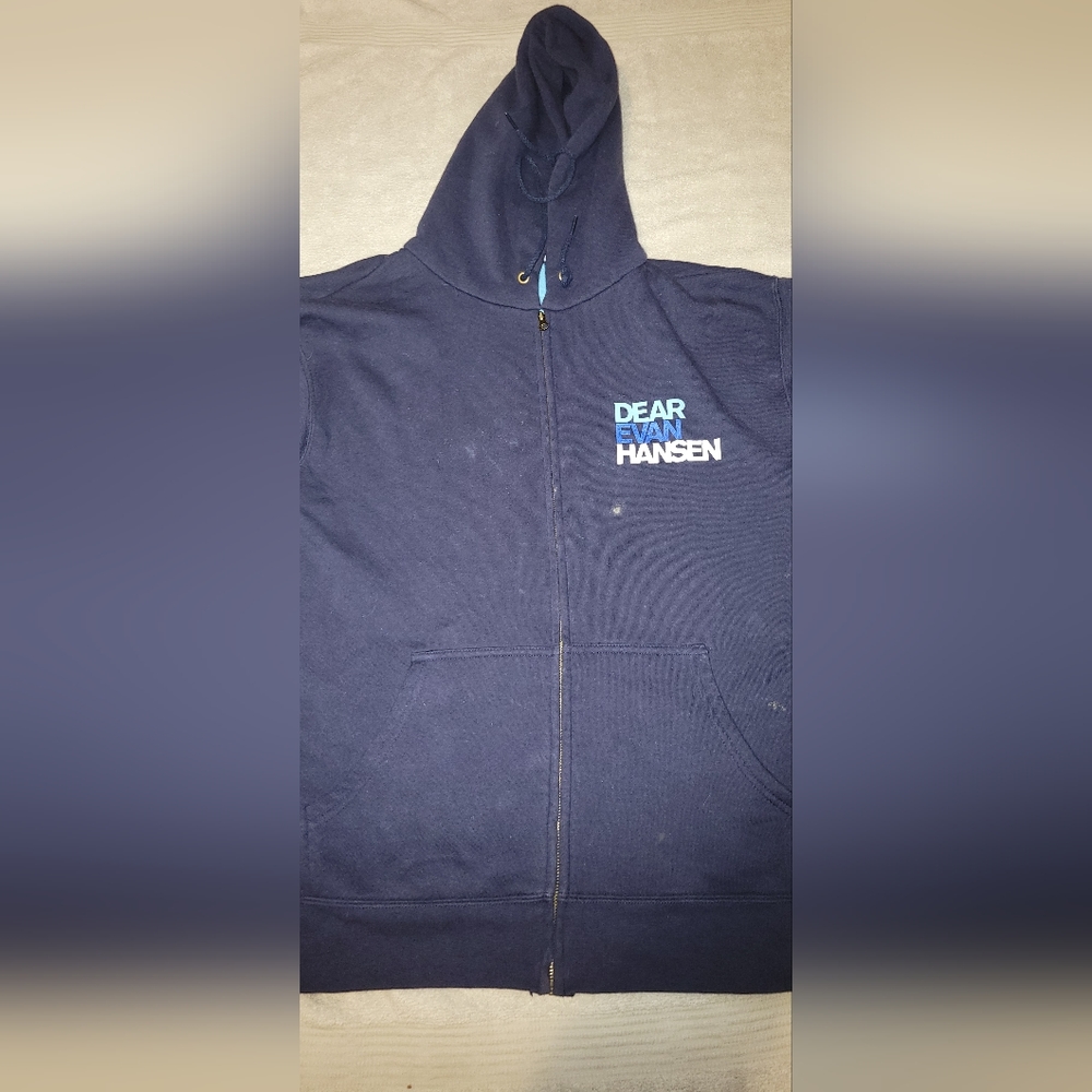 Dear Evan Hansen Zip Up Sweater